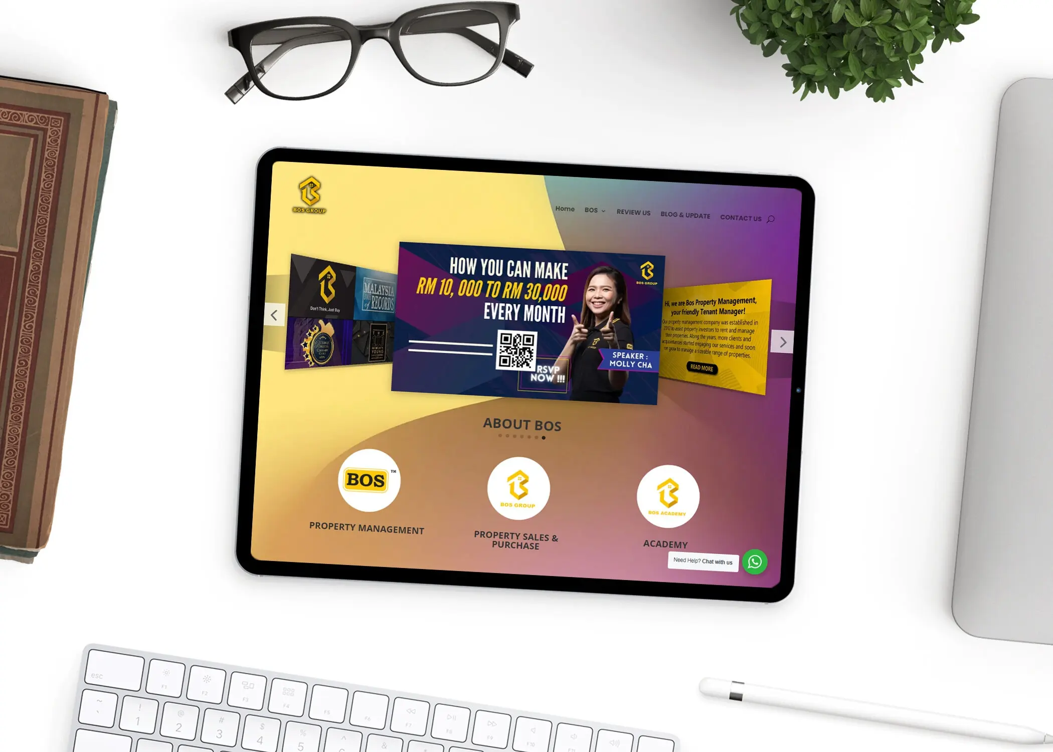 BOS-website
